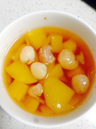 Mango Longan Brown Sugar Water recipe