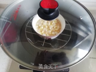 Mushroom Shrimp Steamed Egg recipe