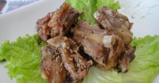 Wine-flavored Lamb Chops recipe