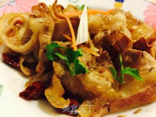 Stir-fried Pork Belly with Salt recipe