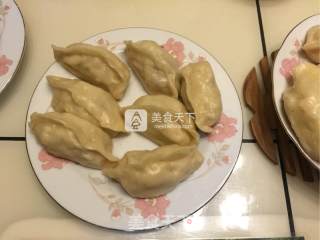 Onion Meat Pot Stickers recipe