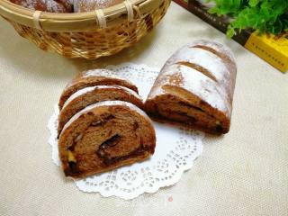 Banana Chocolate Walnut Bread recipe