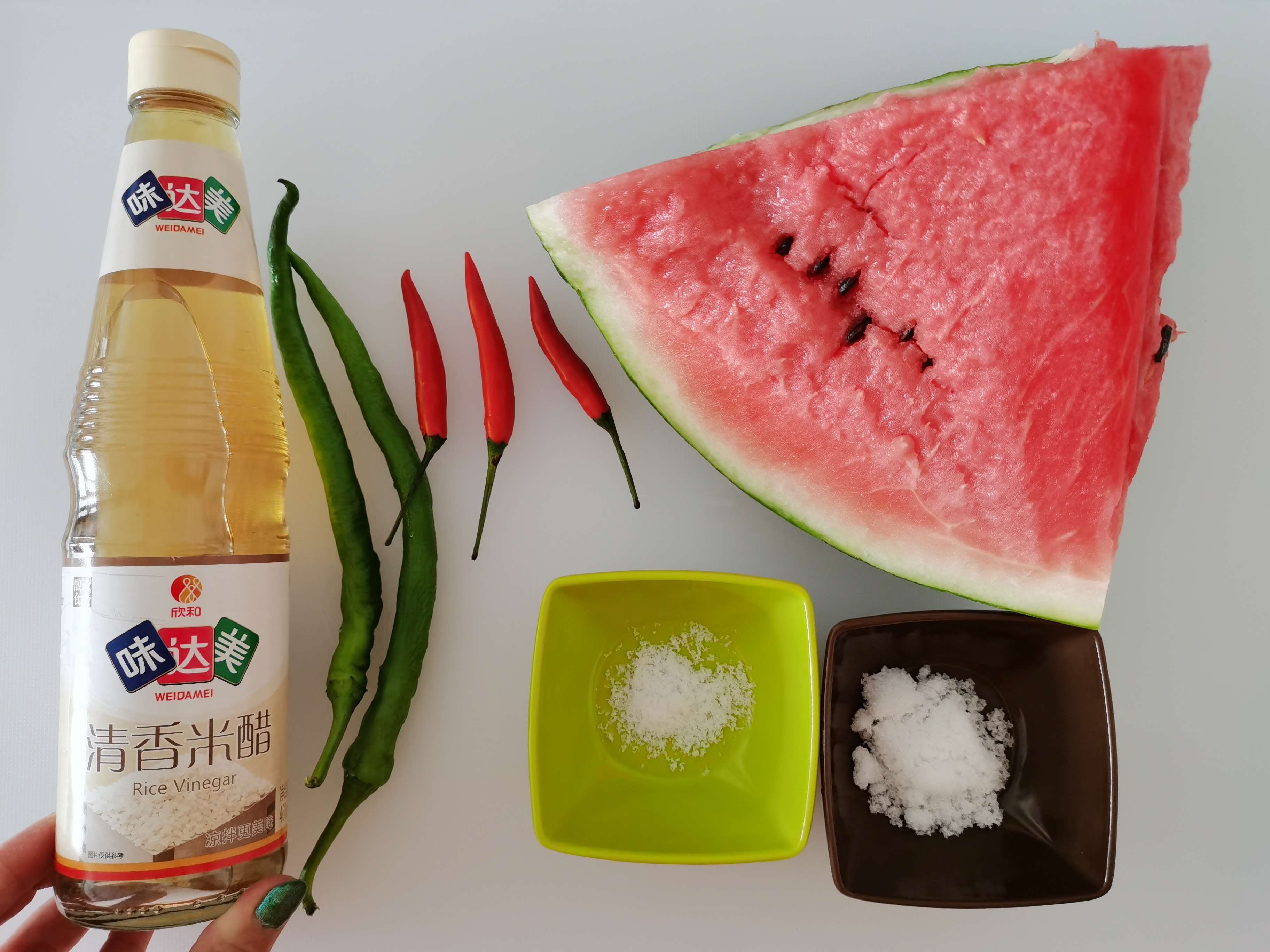 Cold Watermelon Peel recipe