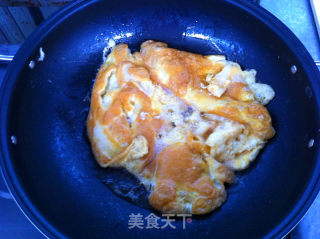 Homemade Tomato Scrambled Eggs recipe