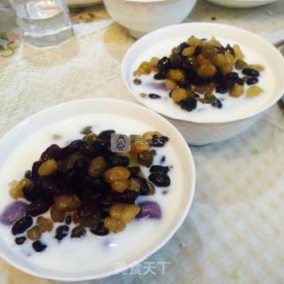Taro Balls and Honey Beans recipe