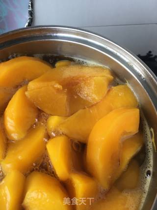 Canned Yellow Peach recipe
