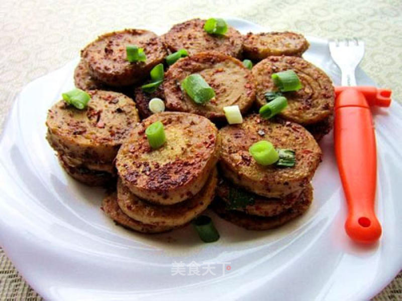 Pan-fried Vegetarian Chicken in Electric Baking Pan recipe