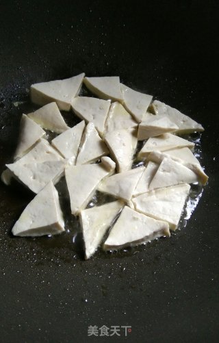 Fried Pork with Pickled Vegetables and Lao Tofu recipe