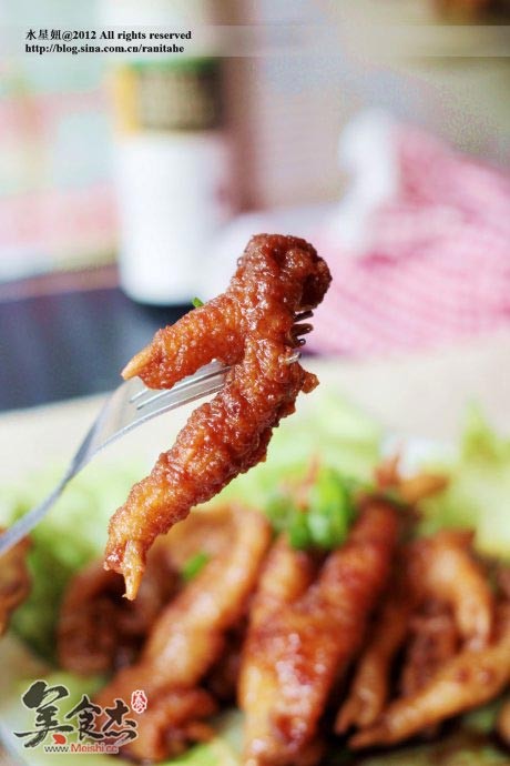 Cantonese Braised Chicken Feet recipe