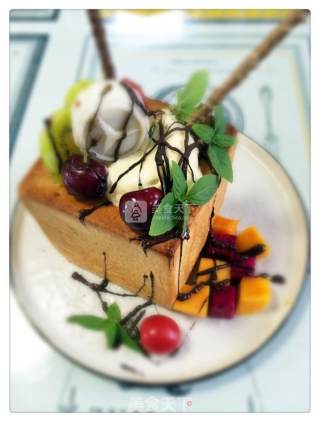 #新良第一节烤大赛# Warm and Reunion Home ~ Brics Colorful Reflecting The Moon recipe