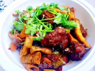 Dried Bamboo Shoots and Beer Duck recipe