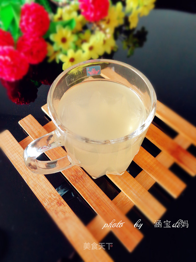 Tangerine Peel and Pear Juice recipe