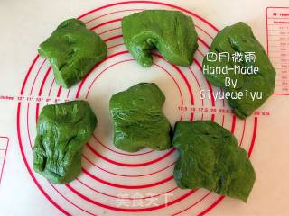 Matcha Mochi Soft European Buns recipe