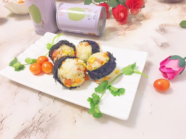 Seaweed Rice Ball recipe