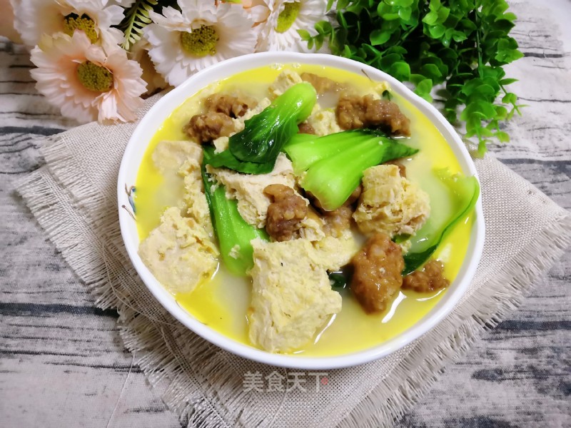 Braised Pork Frozen Tofu recipe