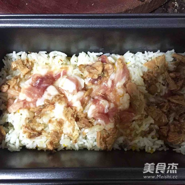 Cheese and Tuna Baked Rice recipe