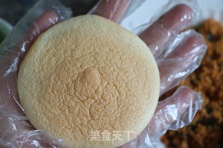 #the 4th Baking Contest and It’s Love to Eat Festival# Meat Floss Xiaobei recipe