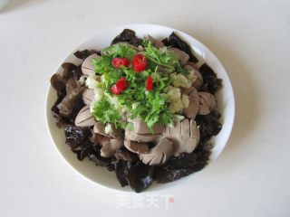 Black Fungus Mixed Kidney Flower recipe
