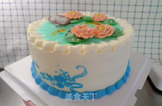 Lotus Cake recipe