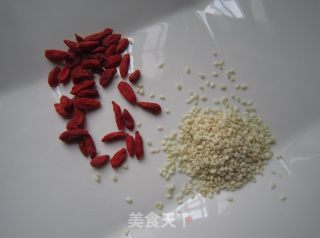 Chinese Wolfberry Sesame Shrimp recipe