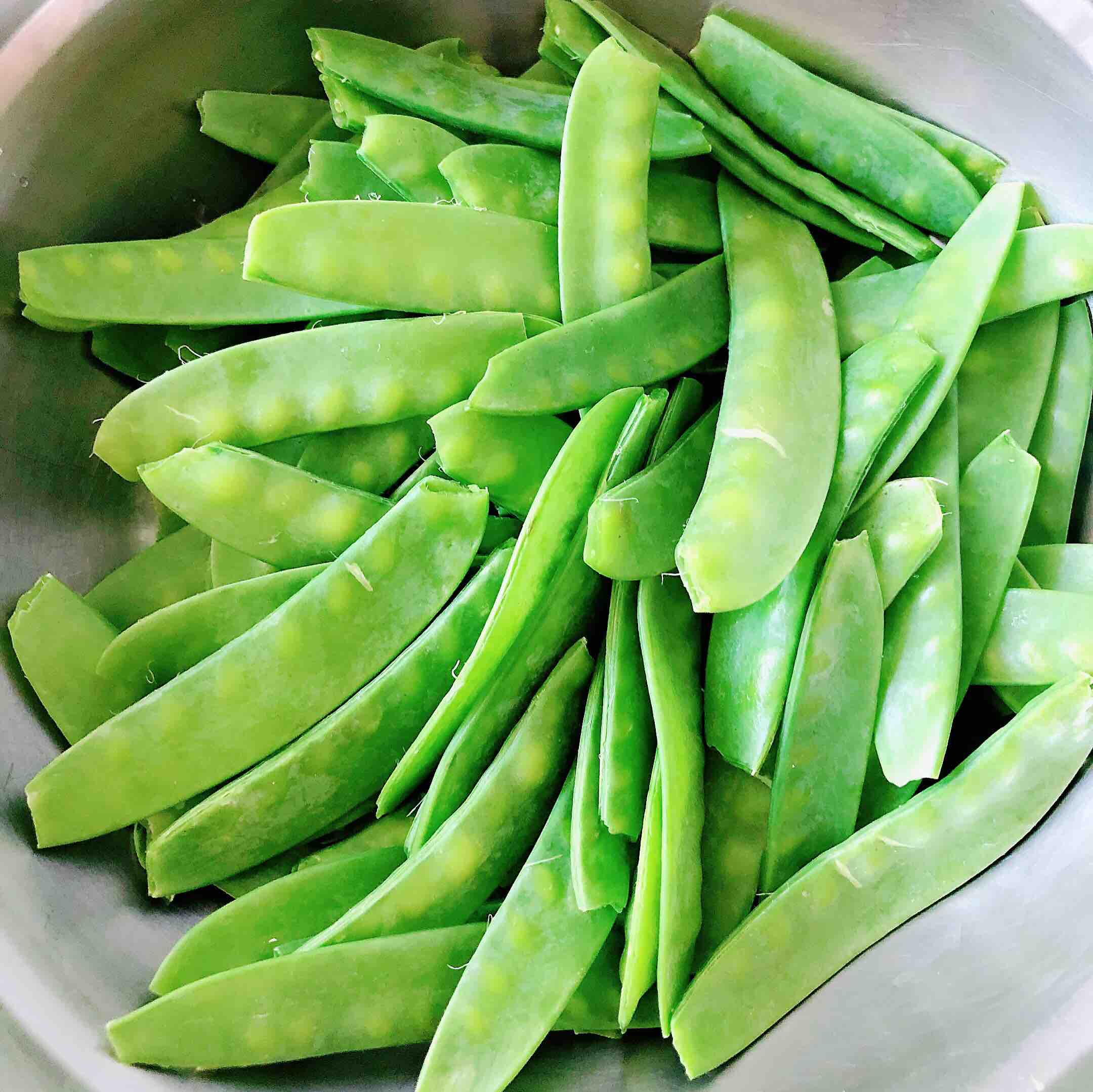 Fried Shrimp with Snow Pea recipe