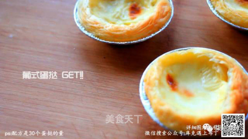 Simple Quick Dessert-[portuguese Egg Tart] recipe