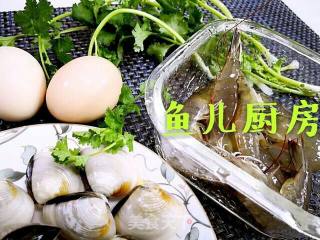 White Shrimp and Egg Soup ── "fish Kitchen" Private Kitchen recipe