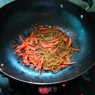 Ham Vermicelli and Cabbage recipe