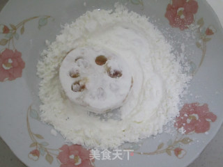 Glutinous Lotus Root Folder recipe