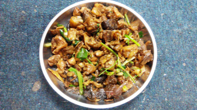 Stewed Chicken with Mushrooms recipe