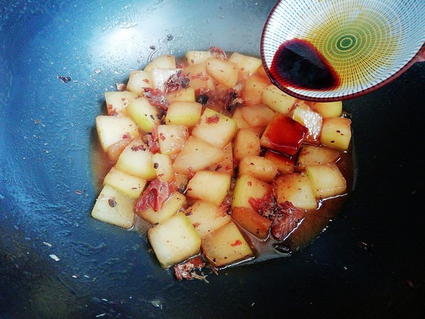 Braised Winter Melon with Dace in Black Bean Sauce recipe