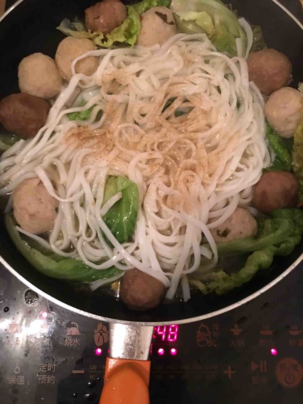 Meatball Soup Pho recipe