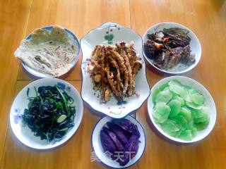 Homemade Snacks-tempura Tea Tree Mushroom recipe