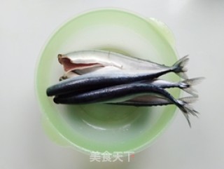 Fried Saury recipe