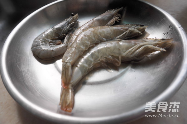 Sea Shrimp and Vegetable Soup recipe