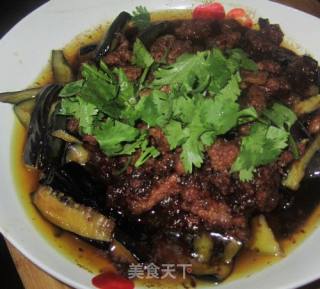 Eggplant with Spiced Sauce recipe