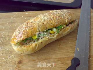 #aca烤明星大赛#garlic Squid Submarine recipe