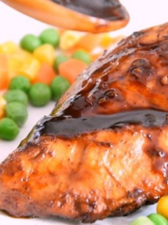 Roasted Chicken Breast in Black Bean Sauce recipe