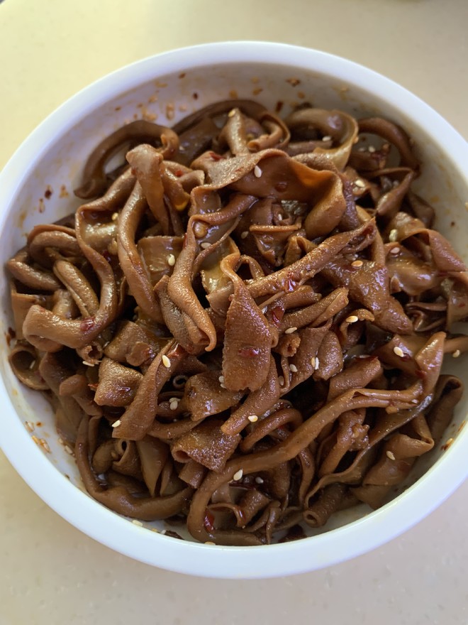 Side Dishes with Wine ~ Braised Duck Intestines recipe