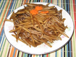 Stir-fried Burdock Shreds recipe