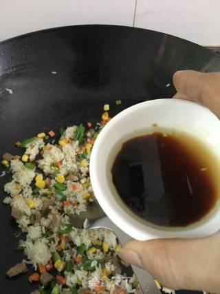 Braised Goose Fried Rice recipe