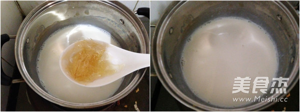 Papaya Milk Jelly recipe