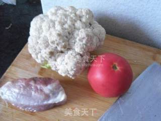 Cauliflower with Tomatoes recipe