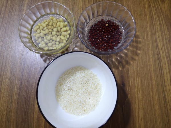 Two Bean Rice Congee recipe