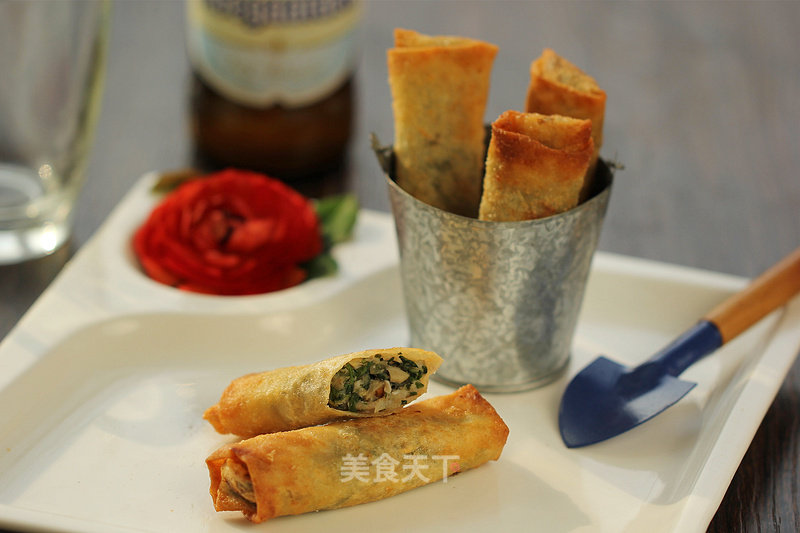 Wild Celery Spring Rolls recipe