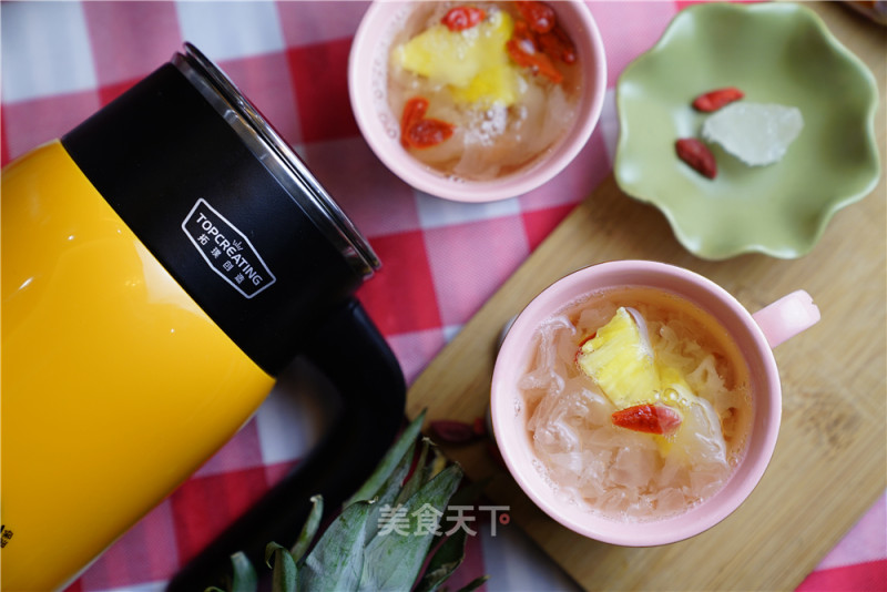 Pineapple Tremella Syrup recipe