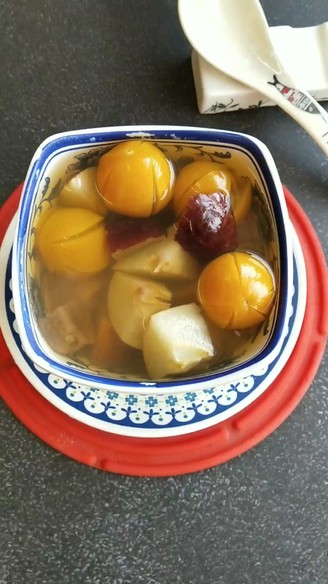 Kumquat Stewed Pear recipe