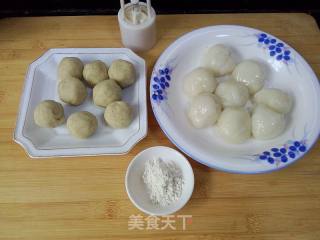 Snowy Mooncakes with Mung Bean Filling recipe