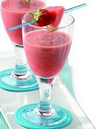 Watermelon Strawberry Orange Juice recipe