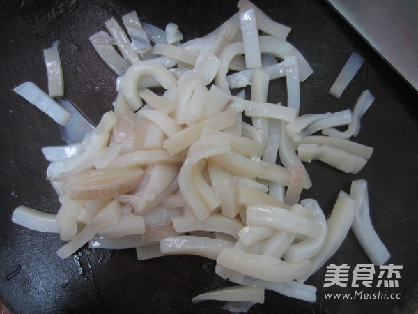 Steamed Squid recipe